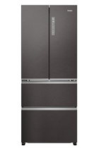 Haier HFR3718ENMD 402L Dark Inox Total No Frost Fridge Freezer