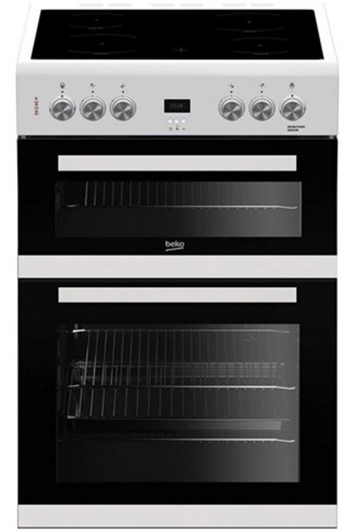 beko double oven black