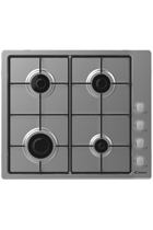 Candy CHW6LX 60cm Stainless Steel Built-In Gas Hob