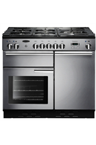 Rangemaster Professional Plus PROP100DFFSS/C 100cm Stainless Steel Dual Fuel Range Cooker