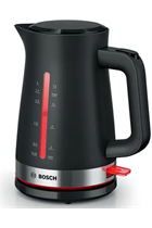 Bosch TWK4M223GB Black 1.7L Jug Kettle