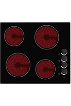 Cata UBCH60KCR 58cm Black Built-In Ceramic Hob