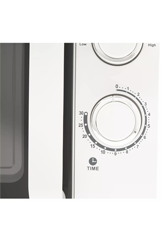 Haden 207760 White 800W 20L Standard Microwave