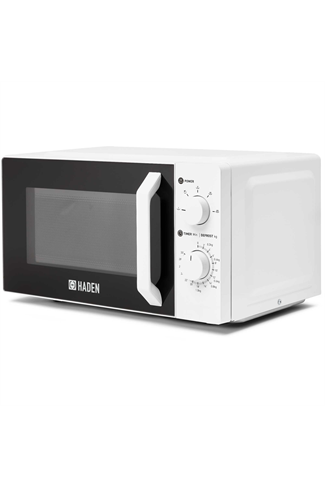 Haden 210487 White 700W 17L Standard Microwave