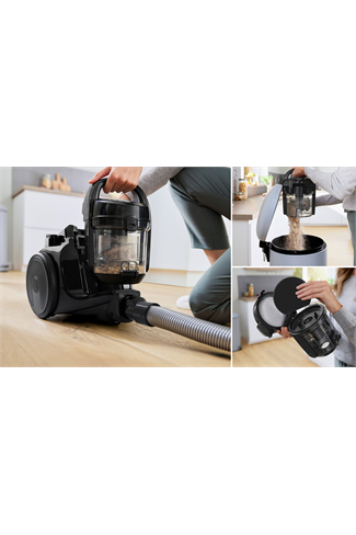 Bosch Serie 2 BGS05BA2GB Black Bagless Cylinder Vacuum Cleaner