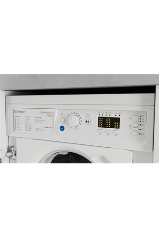 Indesit BIWDIL75148UK Integrated White 7kg/5kg 1400 Spin Washer Dryer 