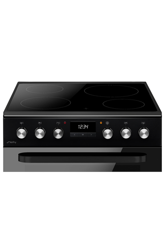 CDA CFC631BL 60cm Black Double Oven Electric Cooker