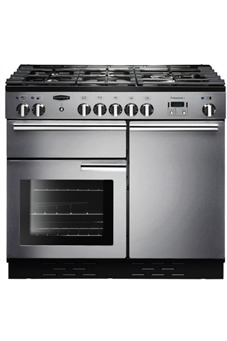 Rangemaster Professional Plus PROP100DFFSS/C 100cm Stainless Steel Dual Fuel Range Cooker