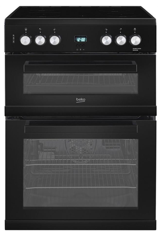 black double electric cooker
