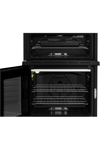 Beko EDG6231W 60cm White Twin Cavity Gas Cooker 