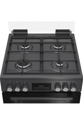 Blomberg GGRN655N 60cm Anthracite Double Oven Electric Cooker