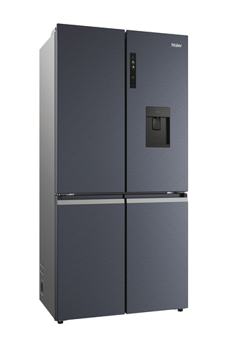 Haier HCR5919EHMB Brushed Black 528L Frost Free American Fridge Freezer