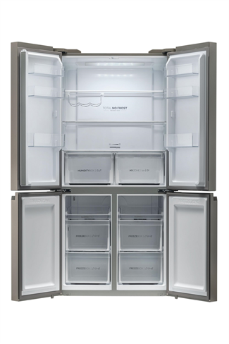 Haier HCR59F19ENMM 643L Platinum Inox American Fridge Freezer