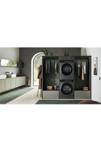 Haier HD80-A2939R Graphite 8kg Heat Pump Tumble Dryer