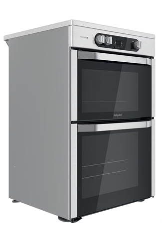 Hotpoint HDM67I9H2CXUK 60cm Stainless Steel Double Oven Electric Cooker