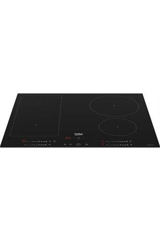 Beko HIIP64530UFT 59cm Black Built-In Induction Hob