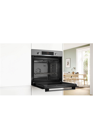 Bosch Series 4 HQA534BS3B Stainless Steel Built-In Electric Single Oven