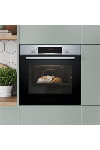 Bosch Series 4 HQA534BS3B Stainless Steel Built-In Electric Single Oven