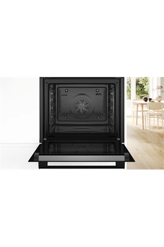 Bosch Series 4 HQA574BB3B Black Built-In Electric Single Oven