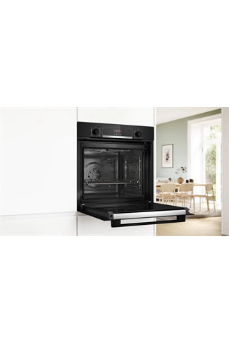 Bosch Series 4 HQA574BB3B Black Built-In Electric Single Oven