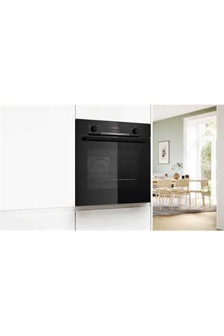 Bosch Series 4 HQA574BB3B Black Built-In Electric Single Oven