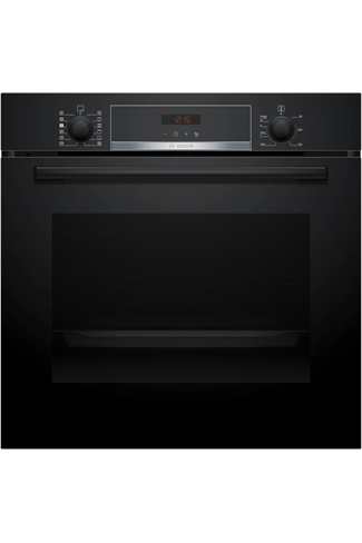 Bosch Series 4 HQA574BB3B Black Built-In Electric Single Oven