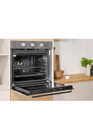 Indesit IFW6330IX Stainless Steel Built-In Electric Single Oven