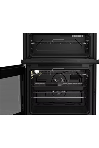 Indesit IT60V9KMBUK 60cm Black Twin Cavity Electric Cooker