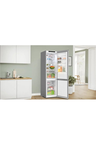 Bosch Series 4 KGN392LAF Stainless Steel Frost Free Fridge Freezer 