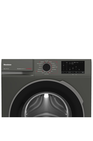 Blomberg LWA18461G Graphite 8kg 1400 Spin Washing Machine