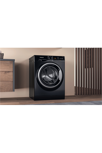 Hotpoint NSWM1046BSUK Black 10kg 1400 Spin Washing Machine