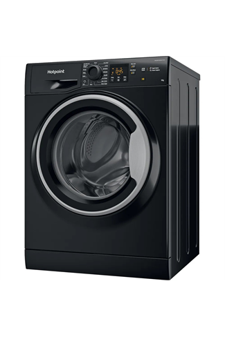 Hotpoint NSWM965CBSUKN Black 9kg 1600 Spin Washing Machine