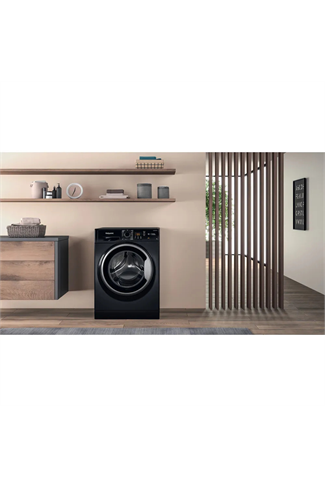 Hotpoint NSWM965CBSUKN Black 9kg 1600 Spin Washing Machine