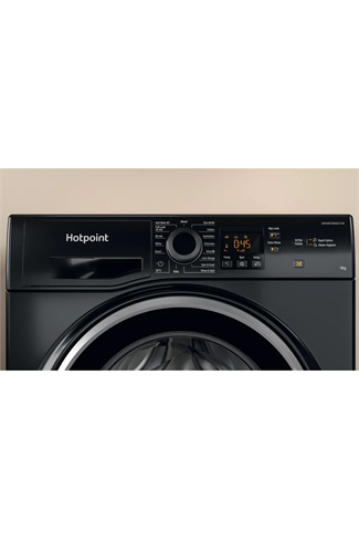 Hotpoint NSWM965CBSUKN Black 9kg 1600 Spin Washing Machine