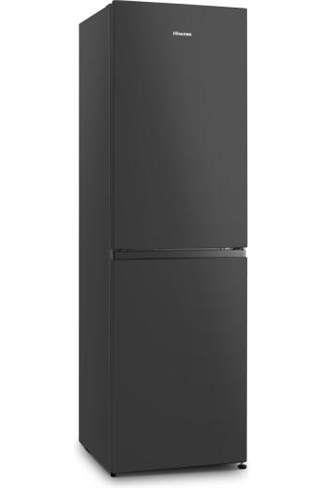 Hisense RB327N4BBE 55cm Black Steel 50/50 Total No Frost Fridge Freezer