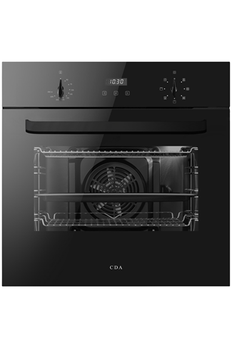 CDA SC223BL Black Built-In Electric Single Oven