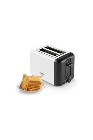 Bosch TAT3P421GB White 2 Slice Toaster