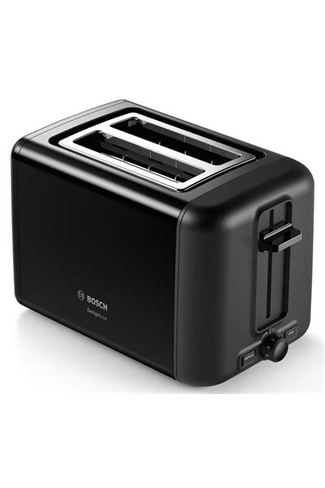 Bosch TAT3P423GB Black 2 Slice Toaster