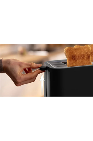 Bosch TAT4M223GB Black 2 Slice Toaster