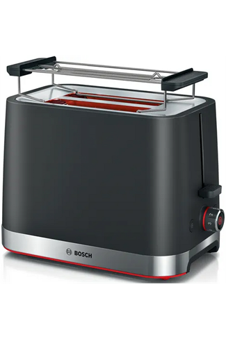 Bosch TAT4M223GB Black 2 Slice Toaster