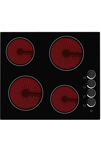 Cata UBCH60KCR 58cm Black Built-In Ceramic Hob