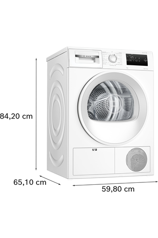 Bosch WTH85225GB White 8kg Heat Pump Tumble Dryer