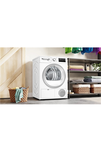 Bosch Series 4 WTN83203GB White 8kg Condenser Dryer 