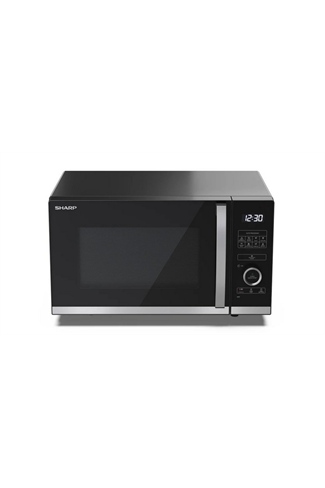 The Sharp YC-QS254AU-B Black 900W 25L Microwave Oven 