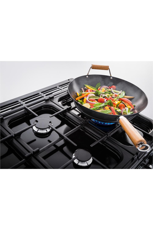 Rangemaster Encore Deluxe EDL110DFFBL/C 110cm Dual Fuel | Kitchen Economy