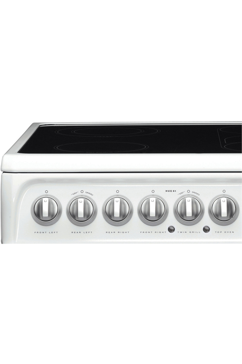 hotpoint hue61ps electric cooker white