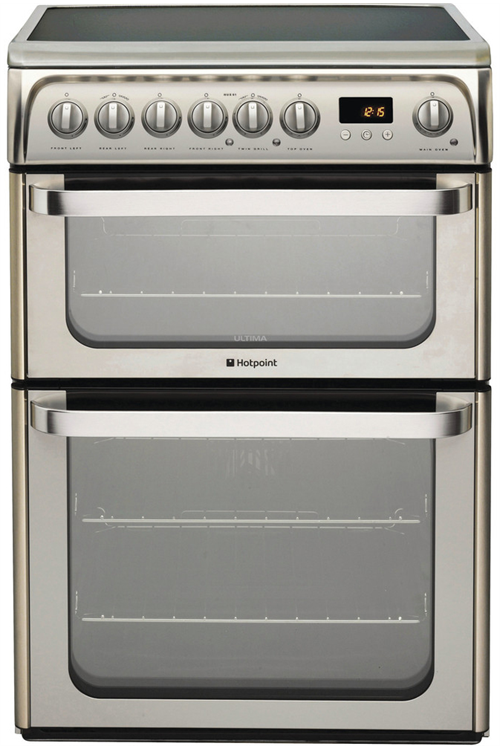 hotpoint double oven 60cm