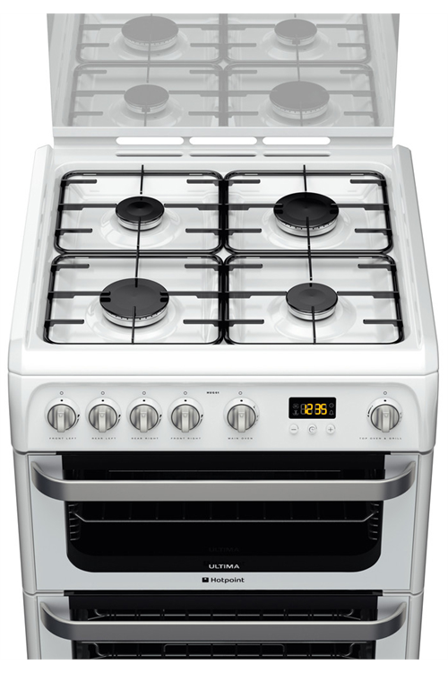 grey cooker 60cm