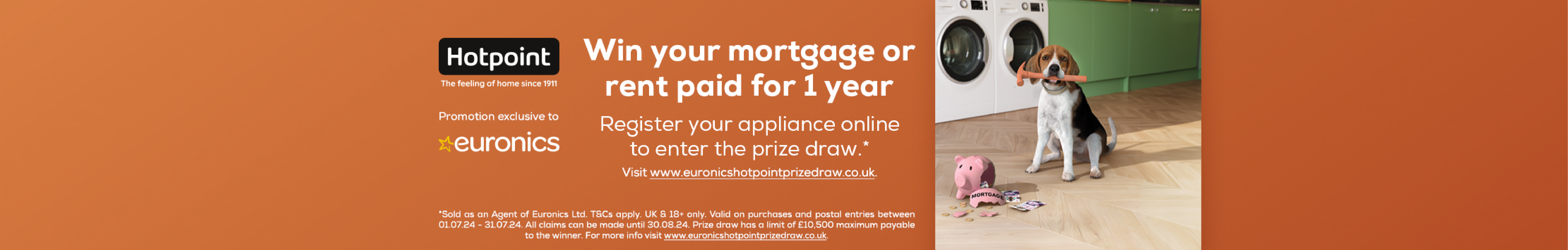 Win Your Rent or Mortgage Paid for a Year with Hotpoint!